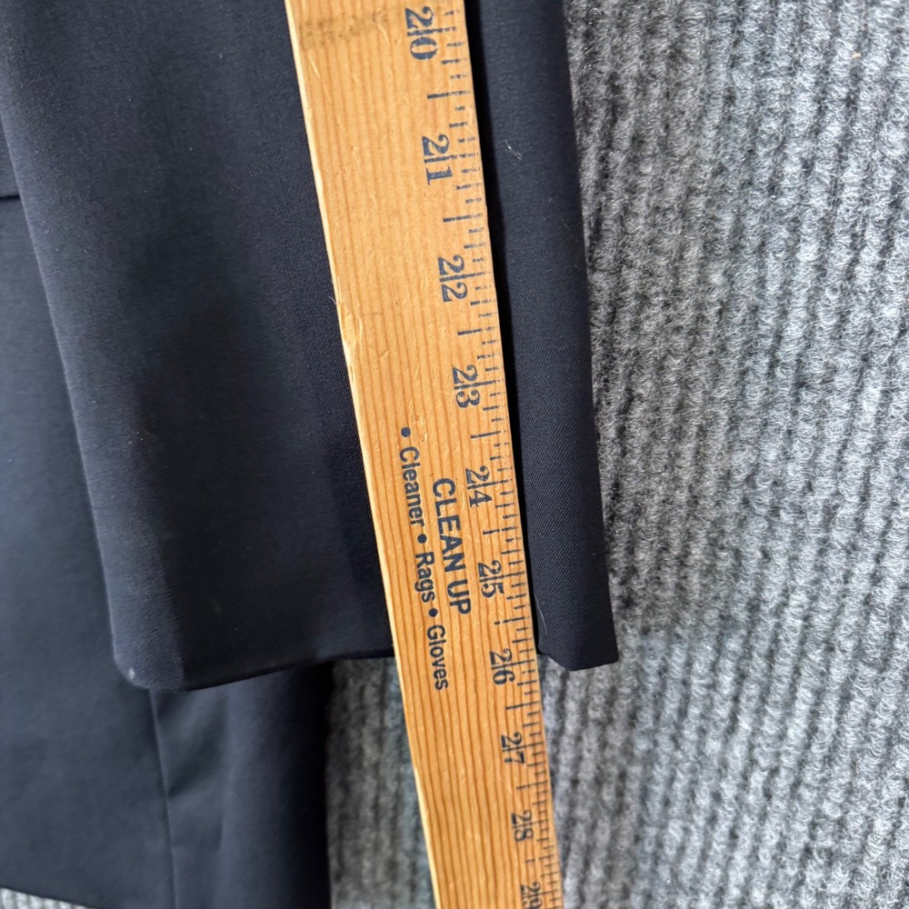 Brooks Brothers 346 Blazer Mens 42L Black Gold Button Preppy Ivy League Trad - Picture 10 of 12